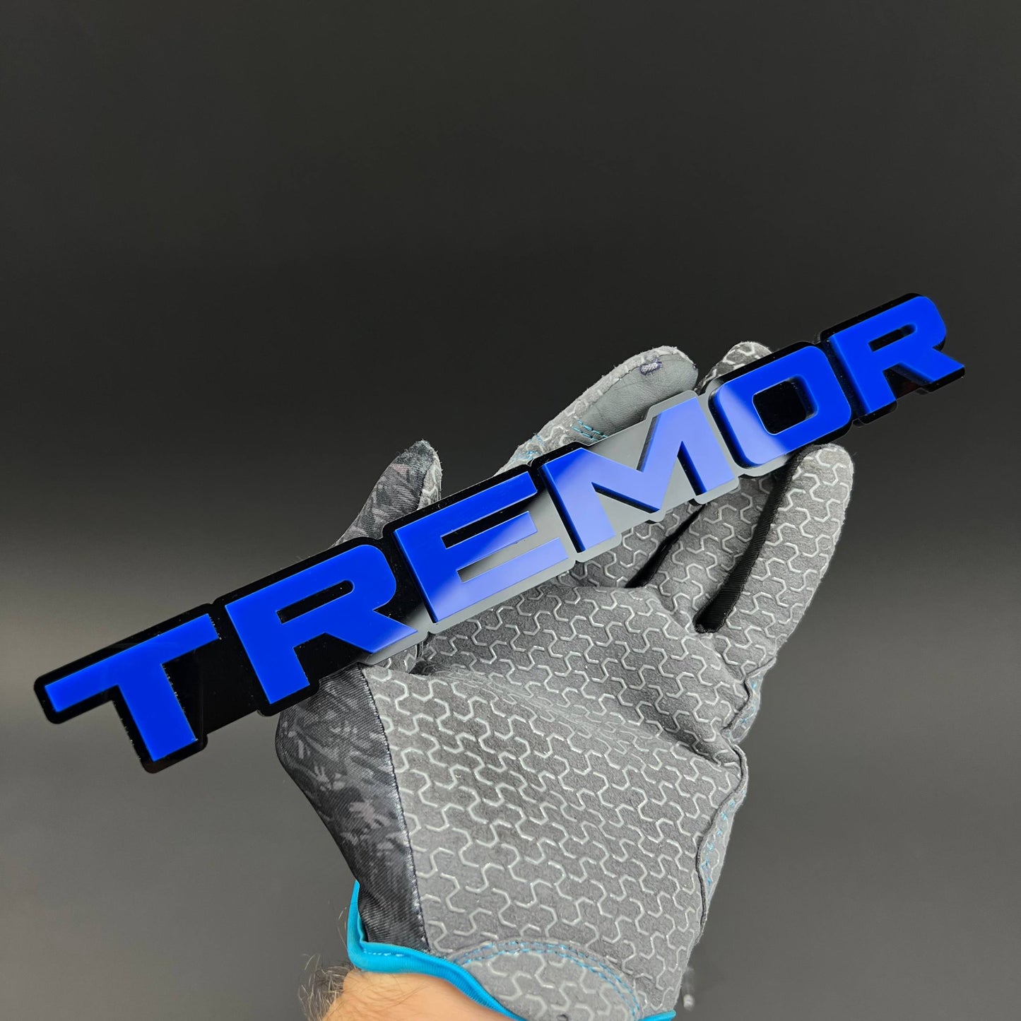 1PC TREMOR 3D Acrylic Badge - Car Truck Emblem Fender Tailgate Trunk Sticker
