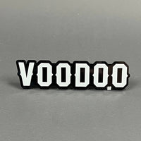 Voodoo White 3D Acrylic Badge - Car Truck Emblem Fender Tailgate Trunk Sticker