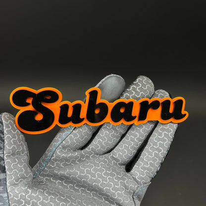 1PC Subaru 3D Acrylic Badge - Car Truck Emblem Fender Tailgate Trunk Sticker