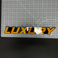 1PC LUXURY 3D Acrylic Badge - Car Truck Emblem Fender Tailgate Trunk Sticker
