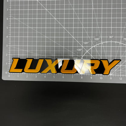 1PC LUXURY 3D Acrylic Badge - Car Truck Emblem Fender Tailgate Trunk Sticker