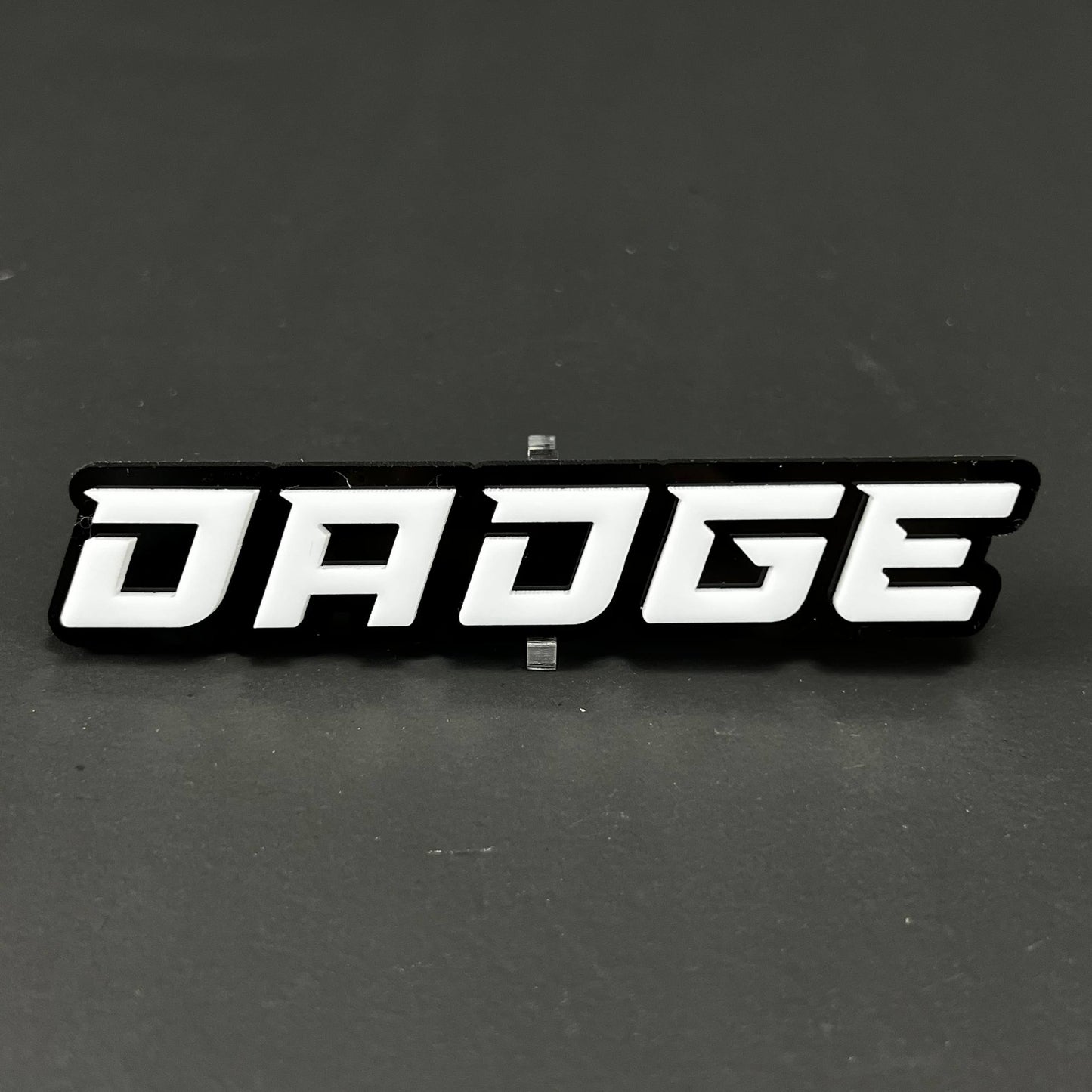 1PC DODGE 3D Acrylic Badge - Car Truck Emblem Fender Tailgate Trunk Sticker
