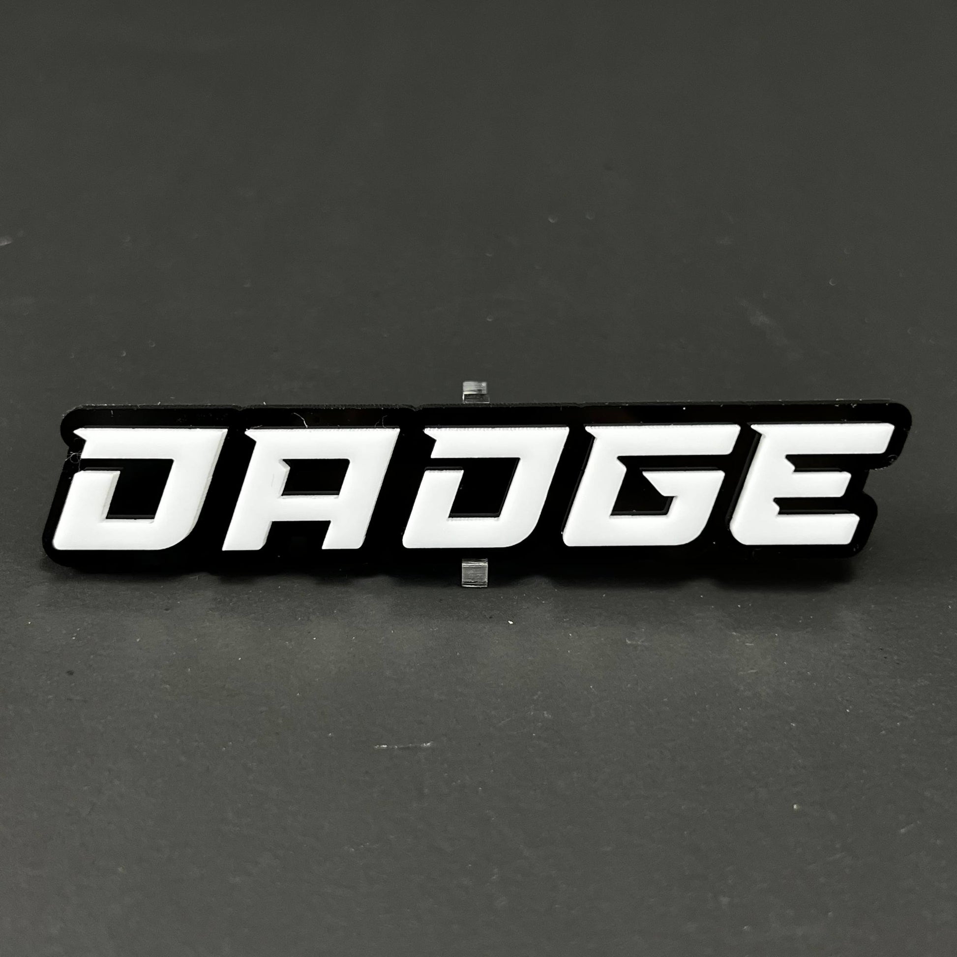 1PC DODGE 3D Acrylic Badge - Car Truck Emblem Fender Tailgate Trunk Sticker