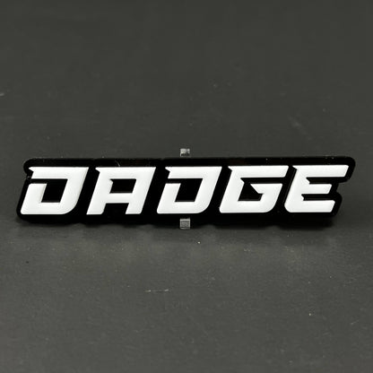1PC DODGE 3D Acrylic Badge - Car Truck Emblem Fender Tailgate Trunk Sticker
