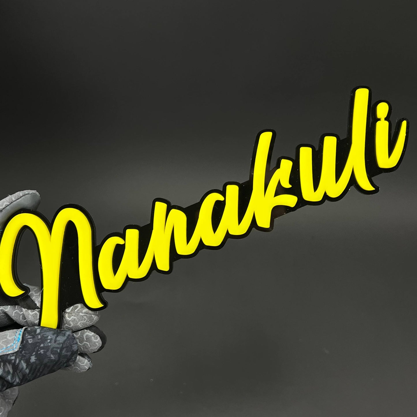 1PC Nanakuli 3D Acrylic Badge - Car Truck Emblem Fender Tailgate Trunk Sticker