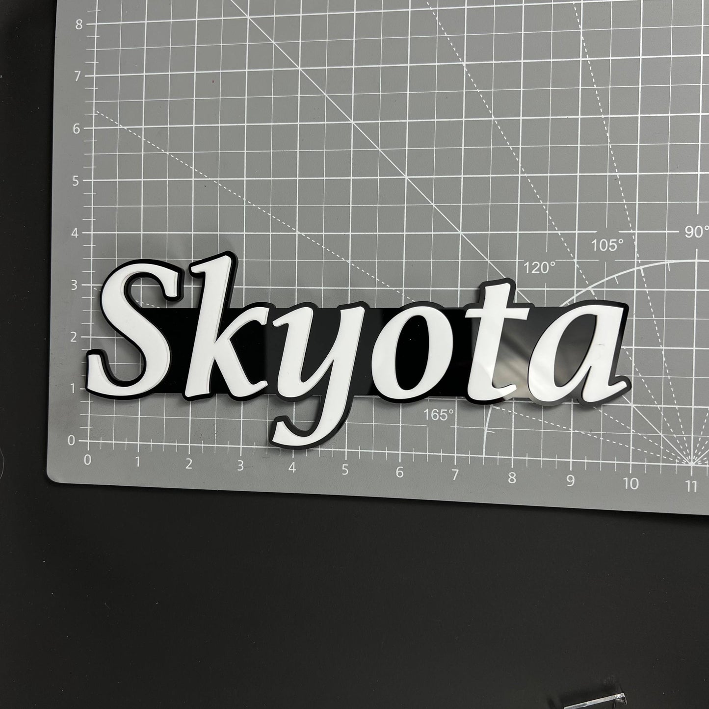 1PC Skyota 3D Acrylic Badge - Car Truck Emblem Fender Tailgate Trunk Sticker