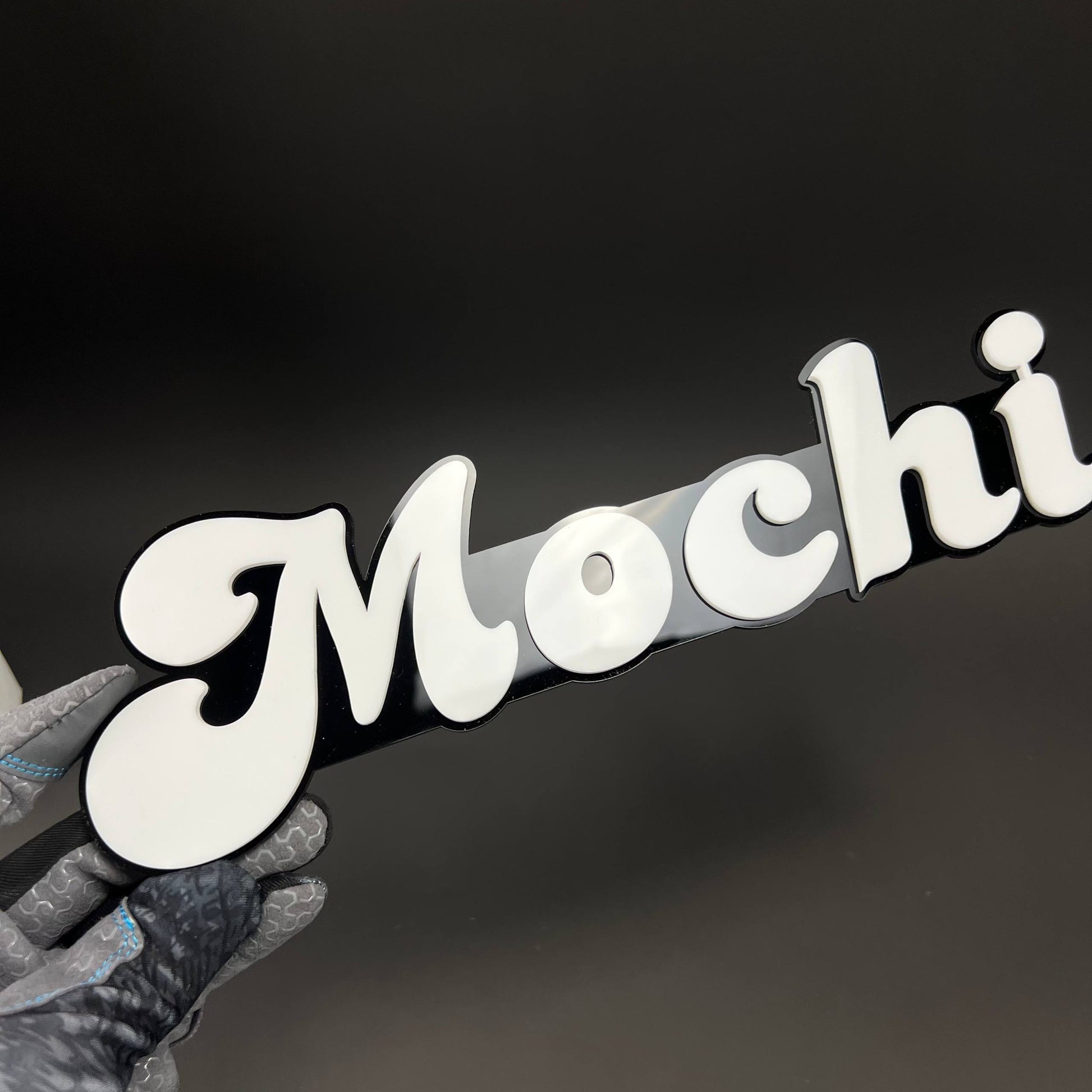 1PC Mochi 3D Acrylic Badge - Car Truck Emblem Fender Tailgate Trunk Sticker