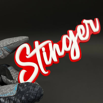 1PC Stinger 3D Acrylic Badge - Car Truck Emblem Fender Tailgate Trunk Sticker