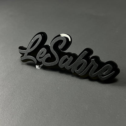 1PC LeSabre 3D Acrylic Badge - Car Truck Emblem Fender Tailgate Trunk Sticker