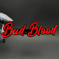 1PC Bad Blood 3D Acrylic Badge - Car Truck Emblem Fender Tailgate Trunk Sticker