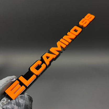 1PC ELCAMINO SS 3D Acrylic Badge - Car Truck Emblem Fender Sticker