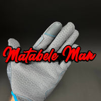 1PC Matabele Man 3D Acrylic Badge - Car Truck Emblem Fender Sticker