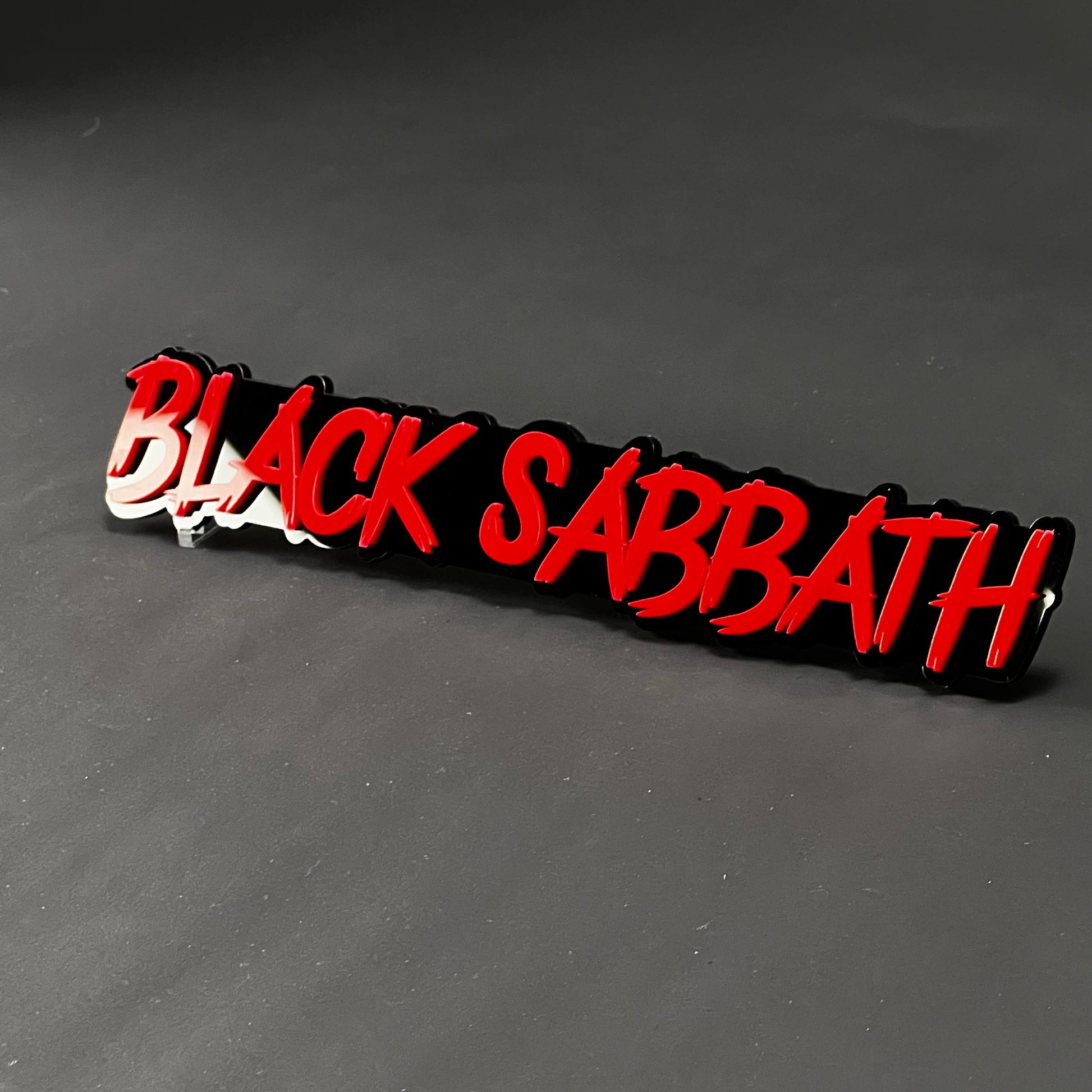 1PC BLACK SABBATH 3D Acrylic Badge - Car Truck Emblem Fender Sticker