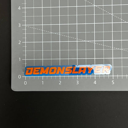 1PC DEMONSLAYER 3D Acrylic Badge - Car Truck Emblem Fender Sticker