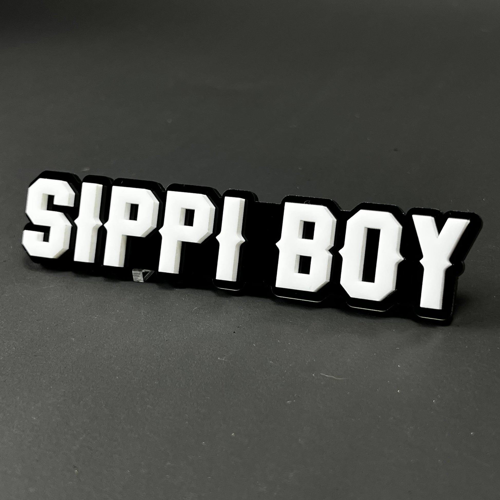 1PC SIPPI BOY 3D Acrylic Badge - Car Truck Emblem Fender Tailgate Trunk Sticker