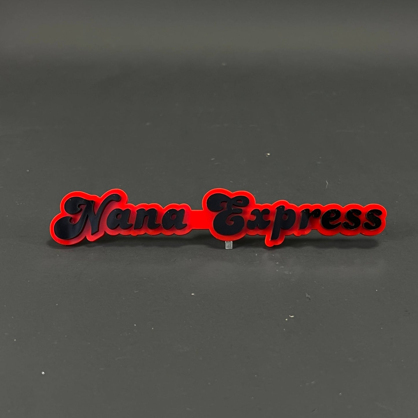 1PC Nana Express 3D Acrylic Badge - Car Truck Emblem Fender Sticker