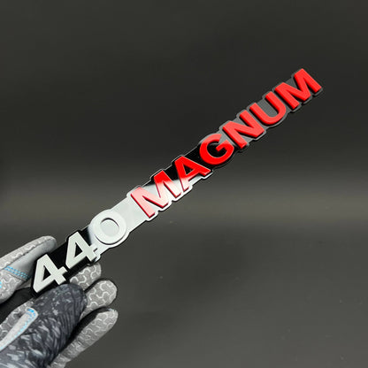 1PC 440 MAGNUM 3D Acrylic Badge - Car Truck Emblem Fender Tailgate Trunk Sticker