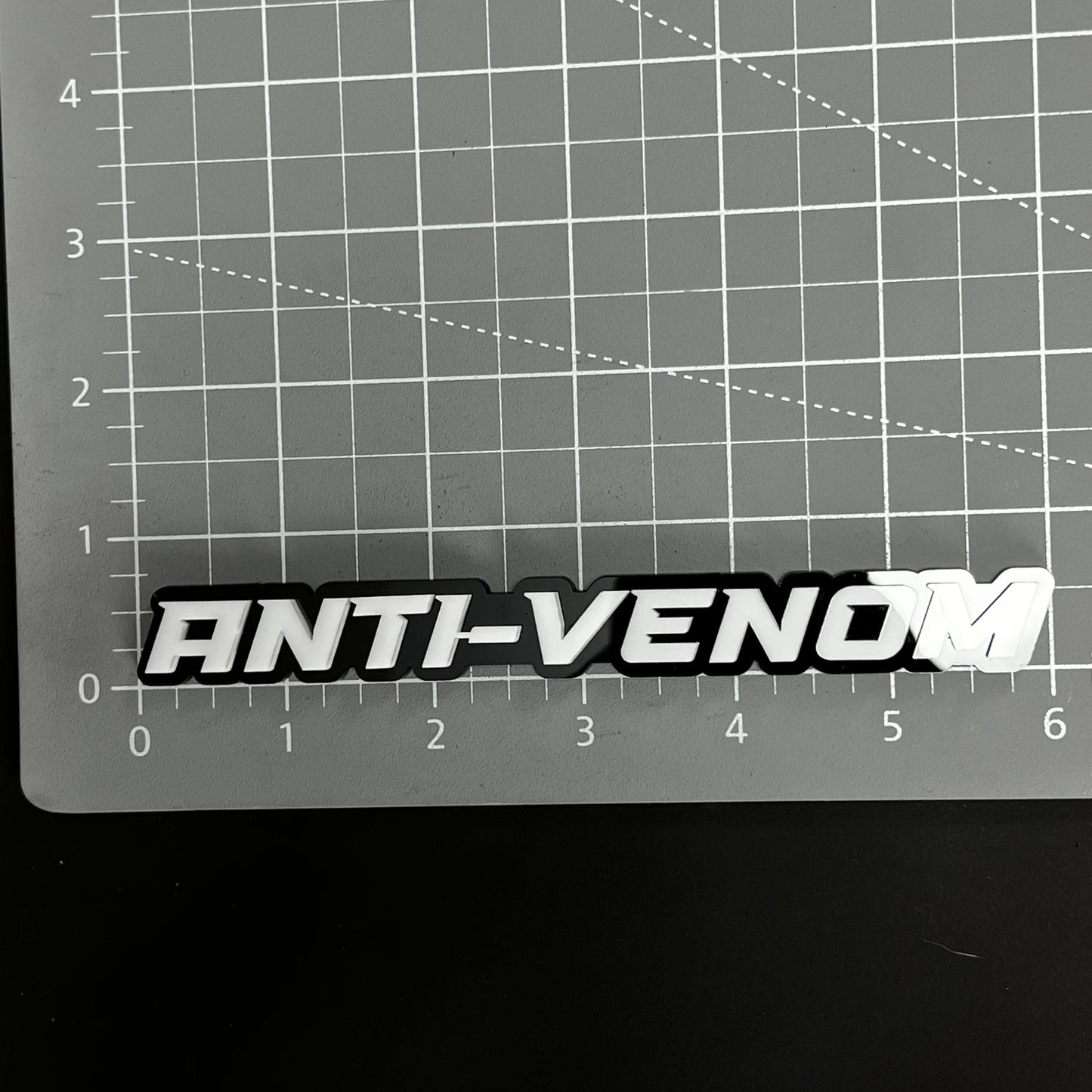 1PC ANTI-VENOM 3D Acrylic Badge - Car Truck Emblem Fender Tailgate Trunk Sticker