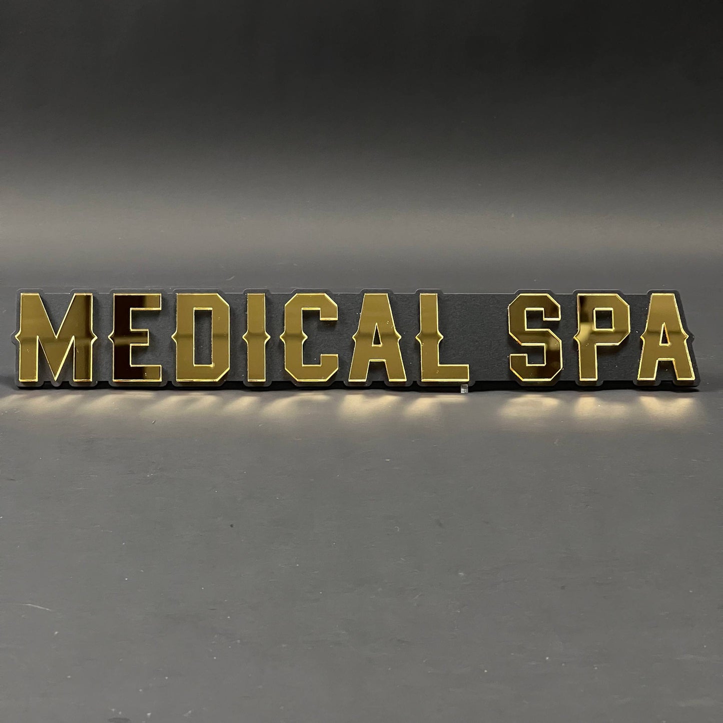 1PC MEDICAL SPA 3D Acrylic Badge - Car Truck Emblem Fender Sticker