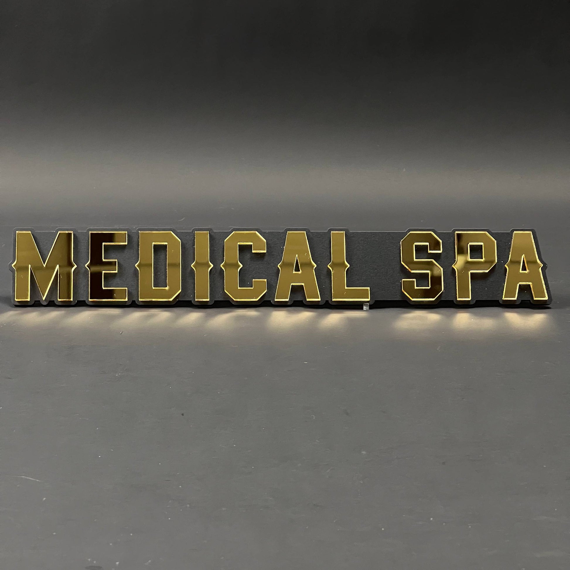 1PC MEDICAL SPA 3D Acrylic Badge - Car Truck Emblem Fender Sticker