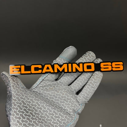 1PC ELCAMINO SS 3D Acrylic Badge - Car Truck Emblem Fender Sticker