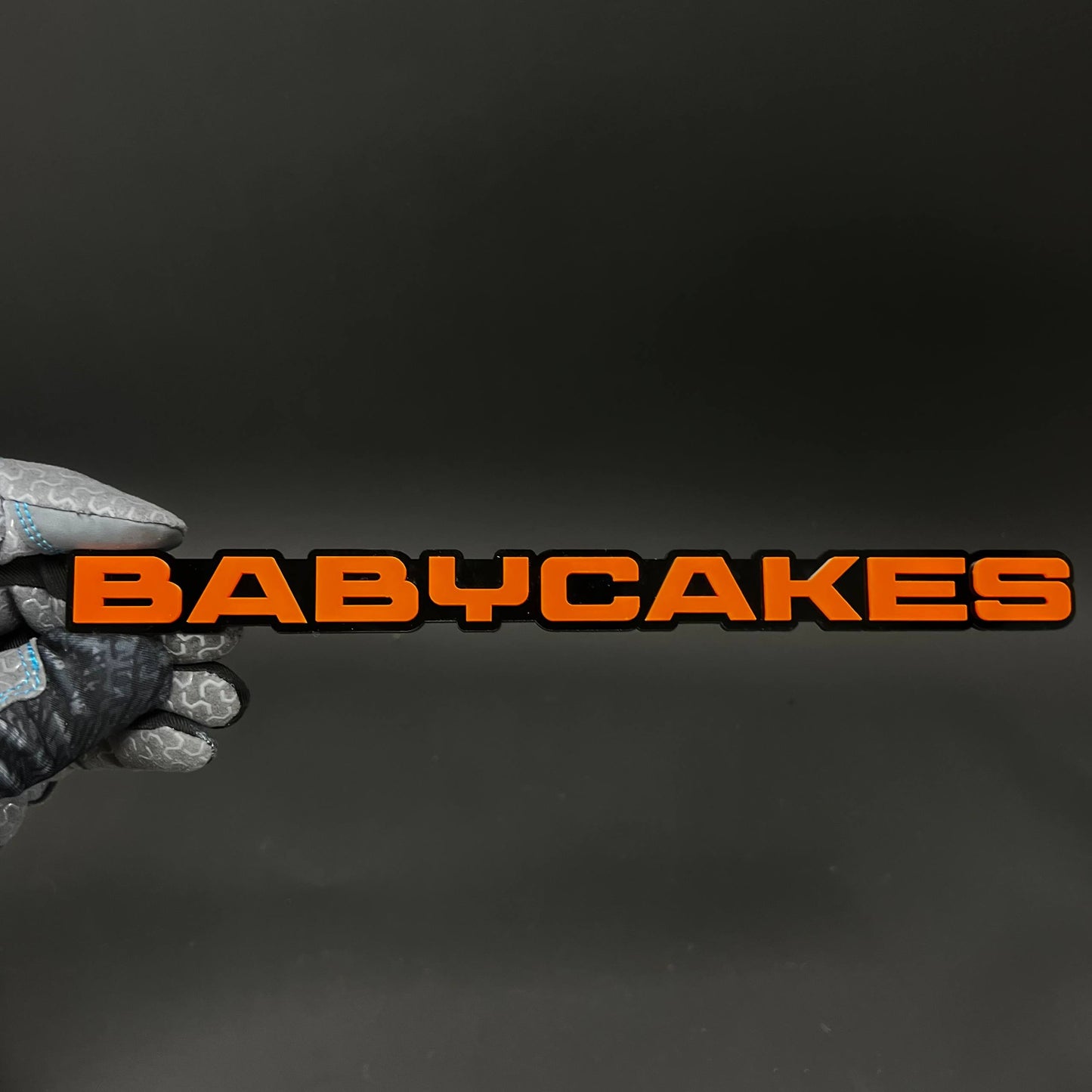 1PC BABYCAKES 3D Acrylic Badge - Car Truck Emblem Fender Tailgate Trunk Sticker