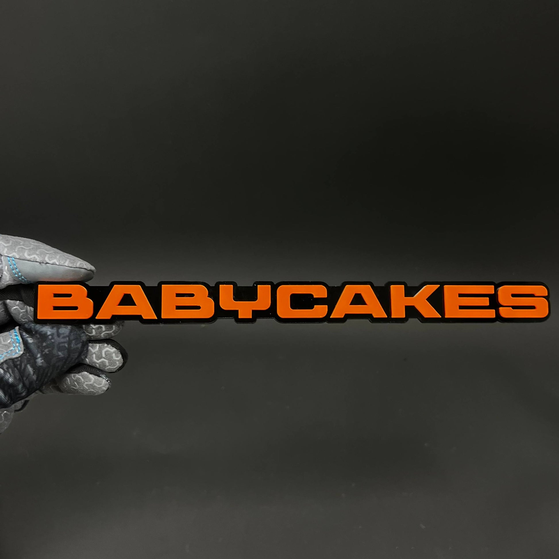 1PC BABYCAKES 3D Acrylic Badge - Car Truck Emblem Fender Tailgate Trunk Sticker