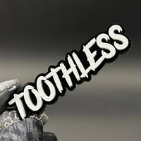 1PC TOOTHLESS 3D Acrylic Badge - Car Truck Emblem Fender Tailgate Trunk Sticker