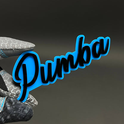 1PC Pumba 3D Acrylic Badge - Car Truck Emblem Fender Tailgate Trunk Sticker