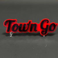 1PC Town Go 3D Acrylic Badge - Car Truck Emblem Fender Tailgate Trunk Sticker