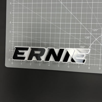 1PC ERNIE 3D Acrylic Badge - Car Truck Emblem Fender Tailgate Trunk Sticker
