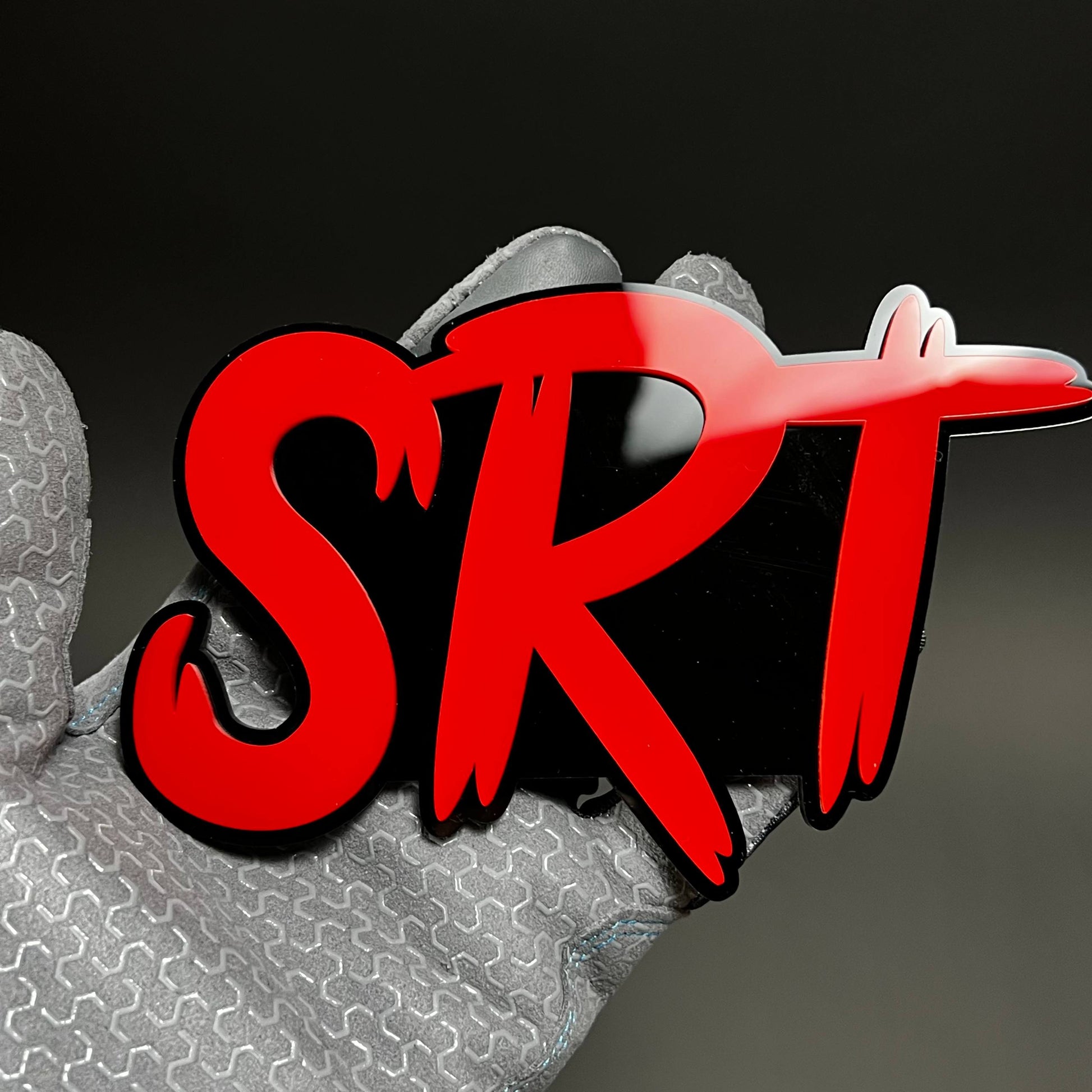 1PC SRT 3D Acrylic Badge - Car Truck Emblem Fender Tailgate Trunk Sticker