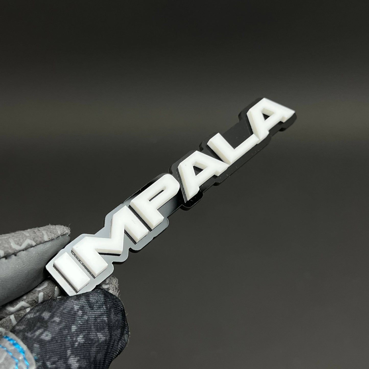1PC IMPALA 3D Acrylic Badge - Car Truck Emblem Fender Tailgate Trunk Sticker