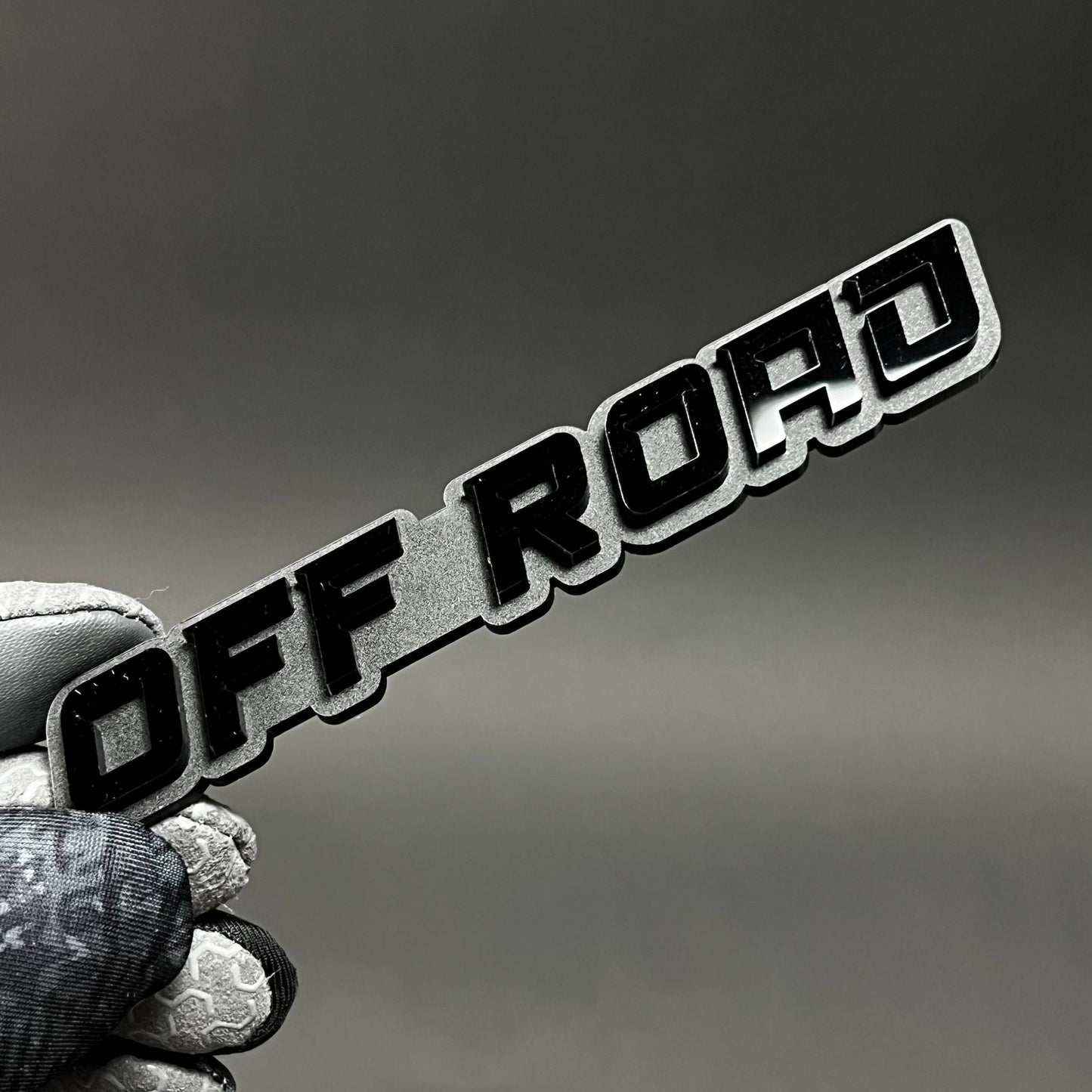 1PC OFF ROAD 3D Acrylic Badge - Car Truck Emblem Fender Tailgate Trunk Sticker