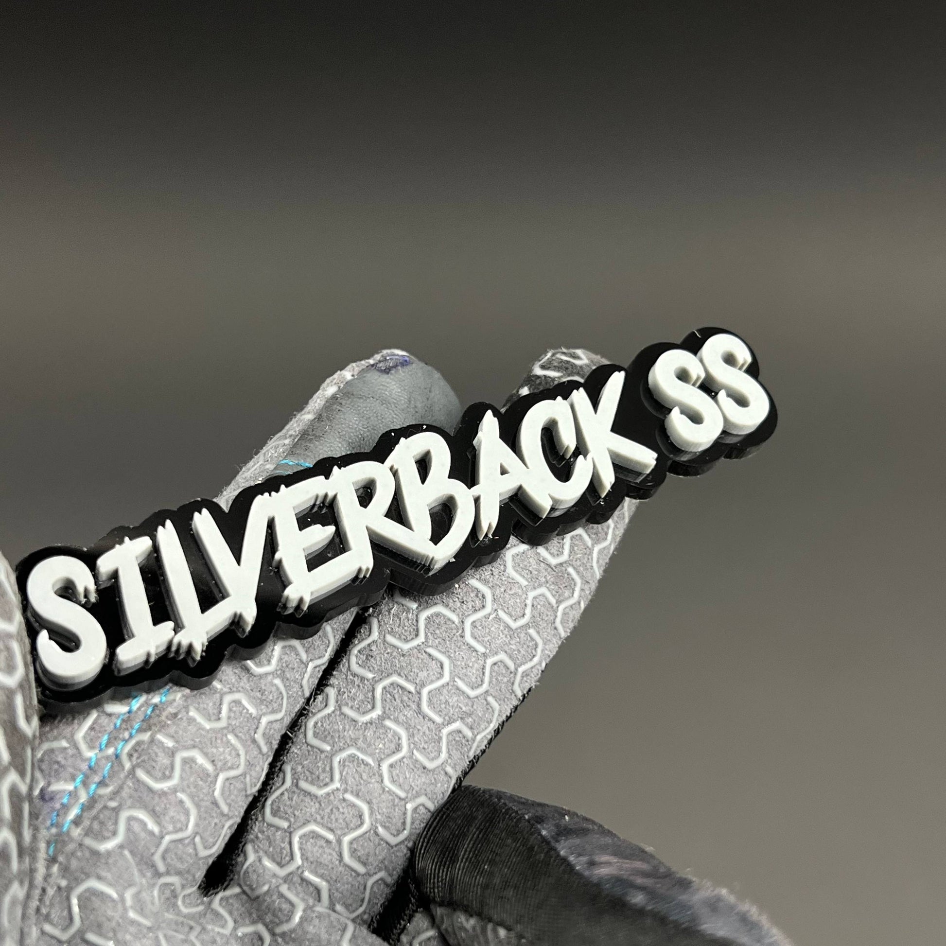 1PC SILVERBACK SS 3D Acrylic Badge - Car Truck Emblem Fender Sticker