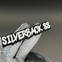 1PC SILVERBACK SS 3D Acrylic Badge - Car Truck Emblem Fender Sticker