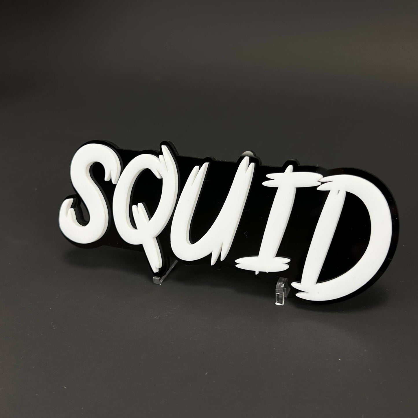 1PC SQUID 3D Acrylic Badge - Car Truck Emblem Fender Tailgate Trunk Sticker