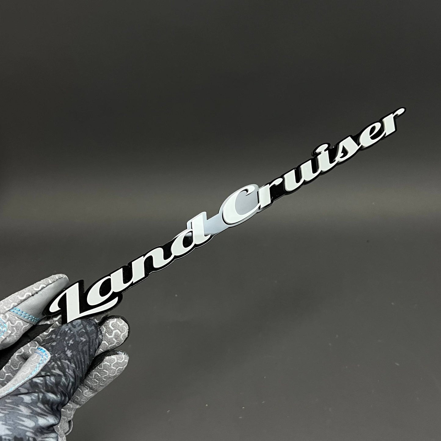 1PC Land Cruiser 3D Acrylic Badge - Car Truck Emblem Fender Sticker