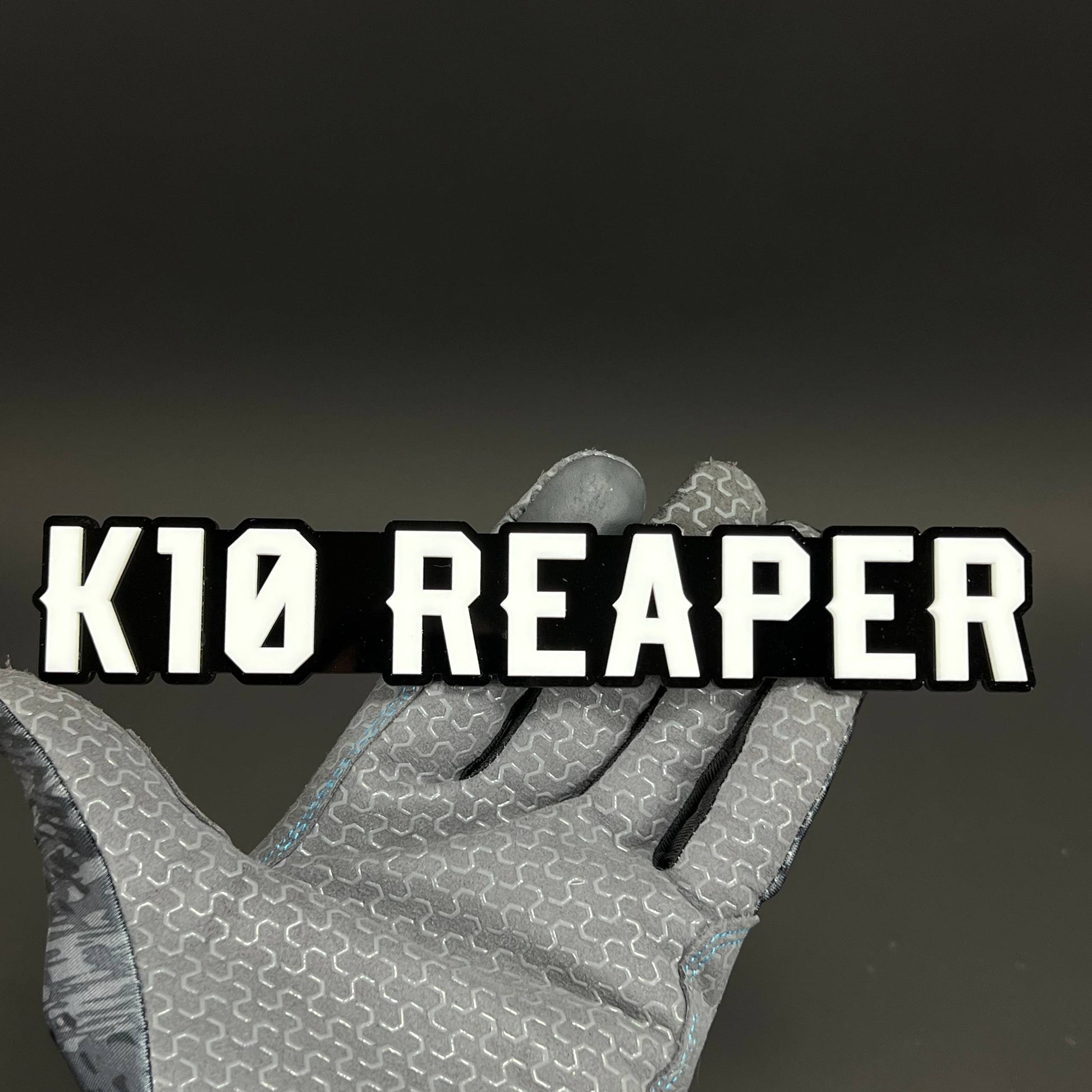 1PC K10 REAPER 3D Acrylic Badge - Car Truck Emblem Fender Tailgate Trunk Sticker