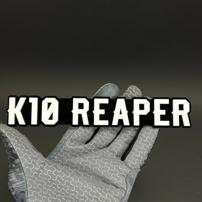 1PC K10 REAPER 3D Acrylic Badge - Car Truck Emblem Fender Tailgate Trunk Sticker