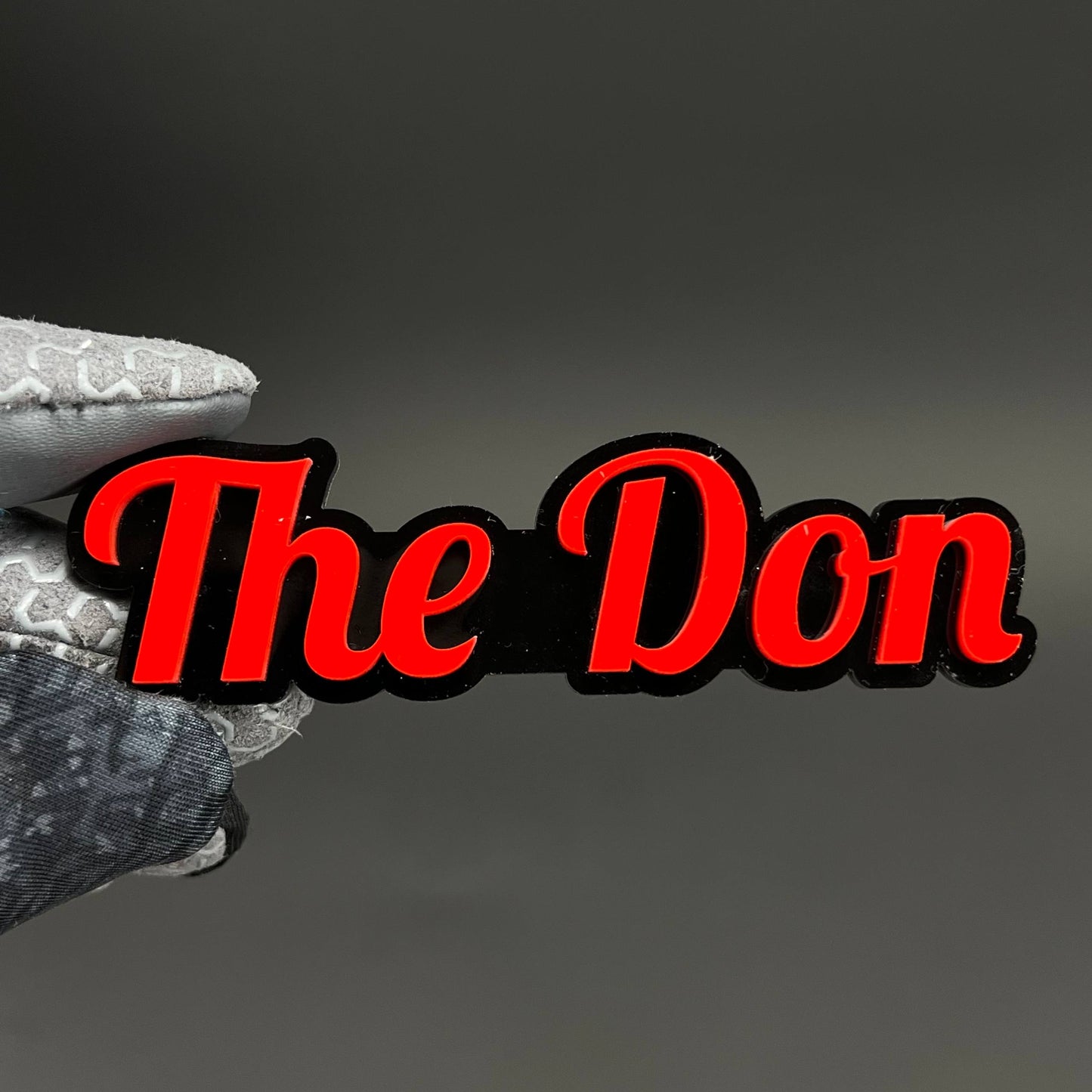1PC The Don 3D Acrylic Badge - Car Truck Emblem Fender Tailgate Trunk Sticker