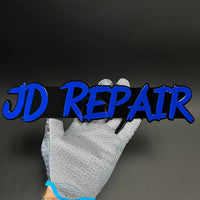 1PC JD REPAIR 3D Acrylic Badge - Car Truck Emblem Fender Tailgate Trunk Sticker