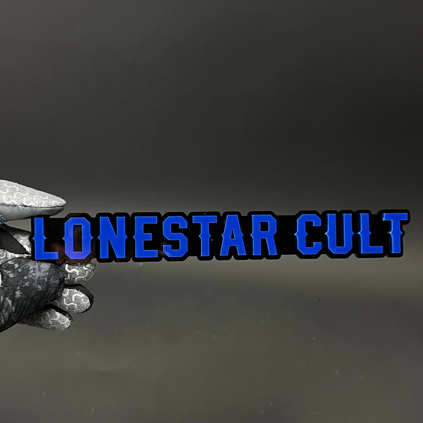 1PC LONESTAR CULT 3D Acrylic Badge - Car Truck Emblem Fender Sticker