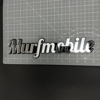 1PC Murfmobile 3D Acrylic Badge - Car Truck Emblem Fender Tailgate Trunk Sticker