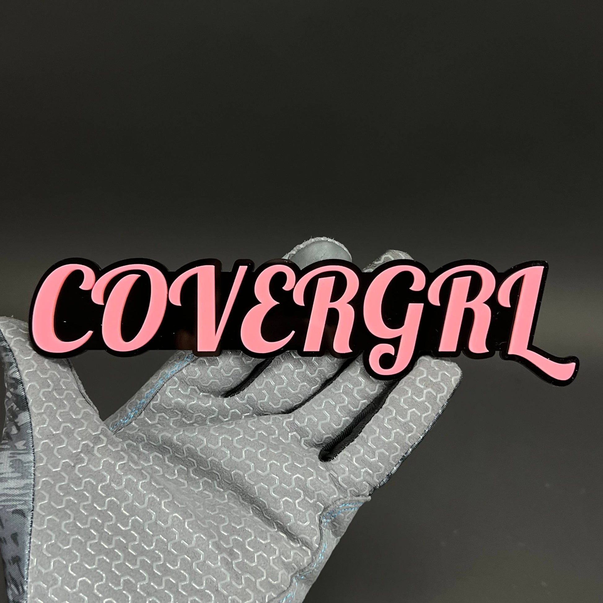 1PC COVERGRL 3D Acrylic Badge - Car Truck Emblem Fender Tailgate Trunk Sticker
