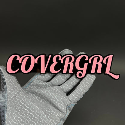 1PC COVERGRL 3D Acrylic Badge - Car Truck Emblem Fender Tailgate Trunk Sticker