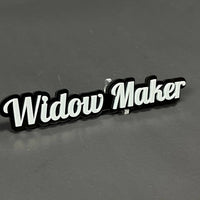 1PC WIDOW MAKER 3D Acrylic Badge - Car Truck Emblem Fender Sticker