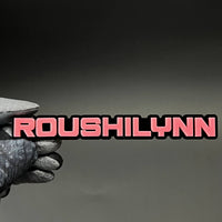 1PC ROUSHILYNN 3D Acrylic Badge - Car Truck Emblem Fender Tailgate Trunk Sticker