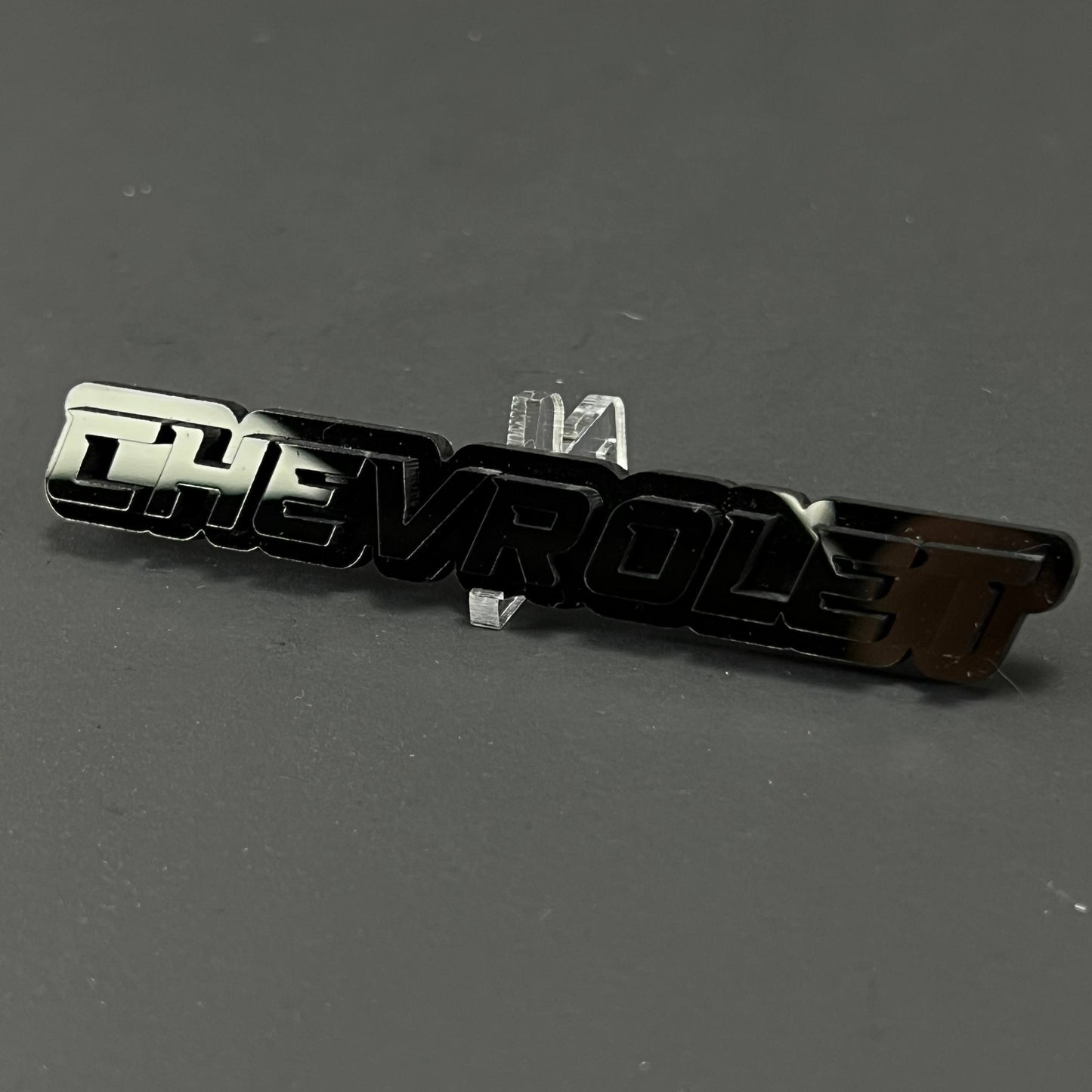 1PC Chevrolet 3D Acrylic Badge - Car Truck Emblem Fender Tailgate Trunk Sticker