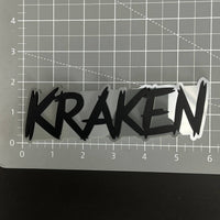 1PC KRAKEN 3D Acrylic Badge - Car Truck Emblem Fender Tailgate Trunk Sticker